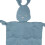 Baby Blue Double Layer Yarn Security Blanket - Soft Absorbent Toy 9