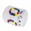 Rotating Cans Bean Stress Relief Spinner Toy, Plastic, White 11