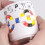 Rotating Cans Bean Stress Relief Spinner Toy, Plastic, White 4