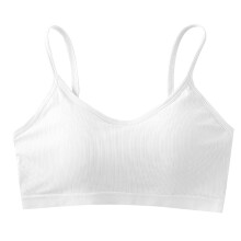 Böjlös BH för kvinnor Sömlöst stöd Bekvämt material Lätt stöd Bralette med spaghettiband Mjukt tyg Perfekt för dagligt bruk