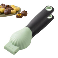 Chestnut Clip Tool Stainless Steel Nutcracker, HeavyDuty Clip, Porta Nut Opener Green, Multifunction Kitchen Tool