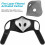 Outdoor Activity Mask with Ergonomic Design, Dual One-Way Exhalation Valve for Efficient Ventilation, Replaceable Filter with Activated Carbon Technol 3