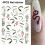 Ποιότητα κομμωτηρίου Mani Press On Nails, προσαρμόσιμο DIY Trim με ανάγλυφο σχέδιο φύλλων 2