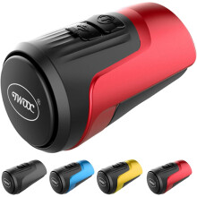 Bike Horn for Adults, Electronic Horn with Anti-Theft Alarm, IPX5 Waterproof for All Weather Durability, Quick Installation and USB Rechargeable