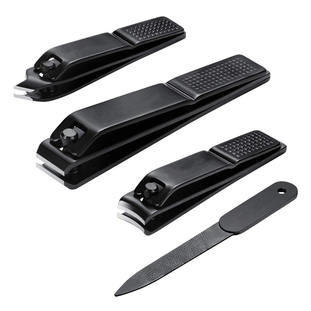 Ultimate Grooming Solution, Nail Clippers Set with Ultra Sharp Stainless Steel Blades, Ergonomically Shaped for Smooth Cutting, Comes in a Stylish