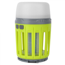 Rechargeable Bug Zapper, Silent Operation Mosquito Killer Waterproof Camping Light With Uv Light, Ideal For Emergency Use And Outdoor Activities