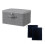 Spacious Adult Accessories Storage Case Privacy Lock-Grey suit 1