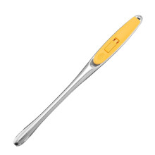 Professional BBQ Cooking Utensils Nonslip Handle Heat-Yellow 12