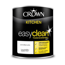 Crown Easyclean Kitchen Matt 1L Pure Brilliant White
