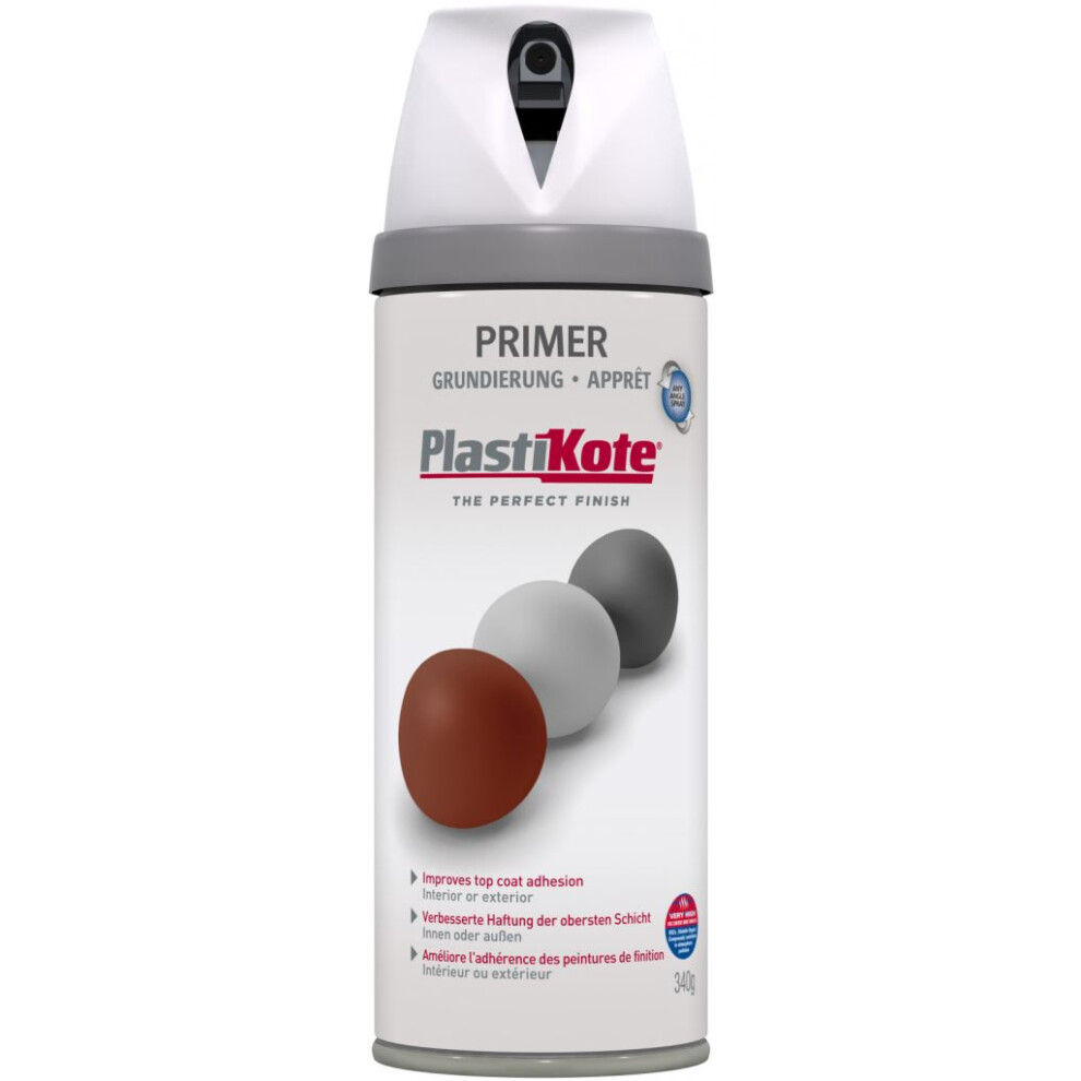 Plasti-Kote PKT25000 Primer Spray White 400ml