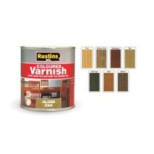Rustins - Polyurethane Gloss Varnish 250ml - Walnut