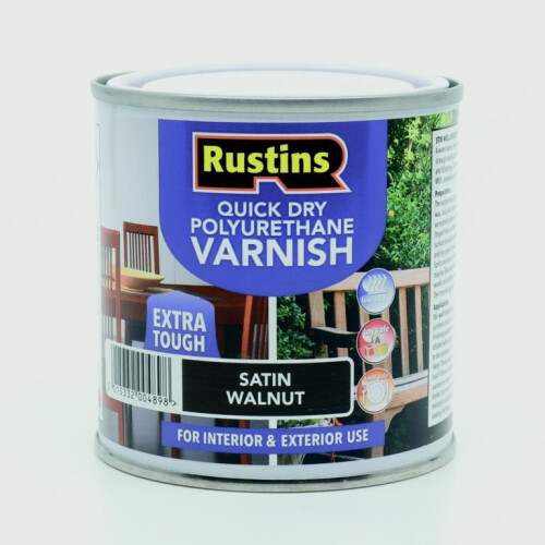 Rustins Rustins - Polyurethane Gloss Varnish 250ml - Walnut 1