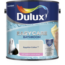 Dulux Easycare Bathroom Plus Soft Sheen Paint, Egyptian Cotton, 2.5 Litre
