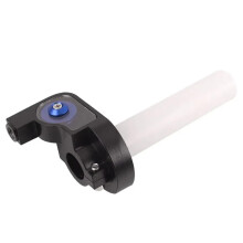 22mm Aluminum Motorcycle Throttle Grip Quick Twist for 50cc160cc Dirt Pit Bike ATV UTV Blue