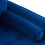 Living And Home Mid-Century Single Sofa Armchair, Blue 4