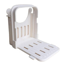 Adjustable Bread Slicer with Foldable SpaceSaving Design for Homemade and Bakery Bread