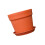 Durability Plastic Flowerpot Features Stone Texture-Large 1