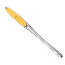 Professionele hittebestendige barbecuetang ABS-handvat-Geel 12