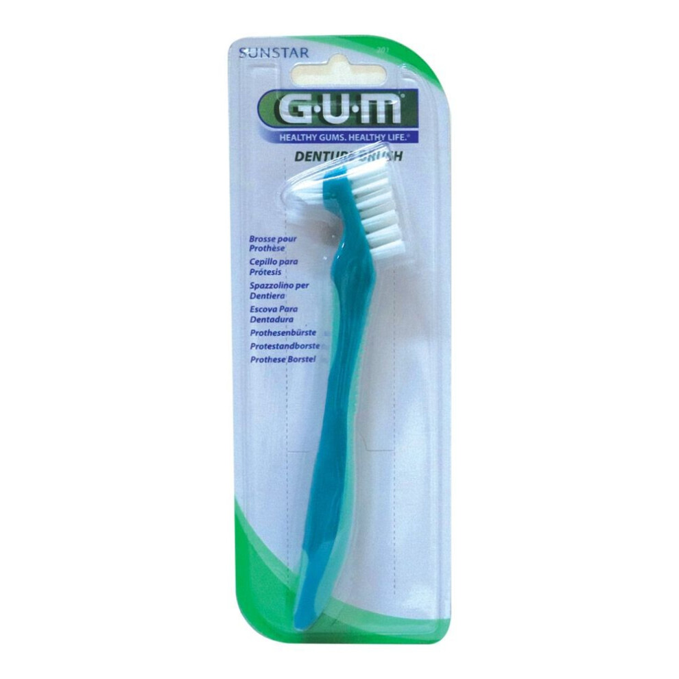 Butler gum Denture Brush 201M  | Cleaning Dentures And Oral Hygiene