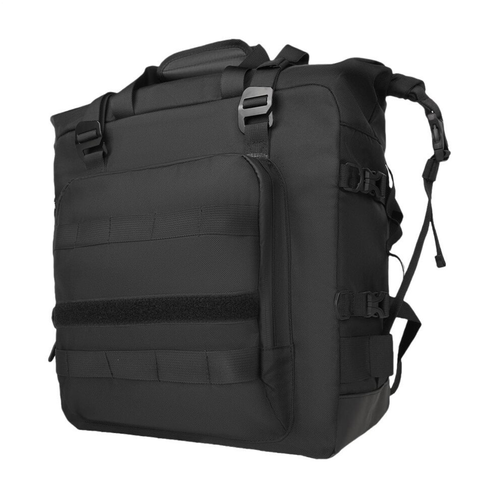 30L Motorcycle Waterproof Saddle Bag With Durable Metal Buckle For Touring And Travel 9347817923780