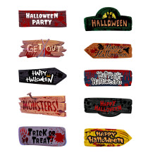 Pack of 10 Halloween Yard Signs for Outdoor Indoors Haunting