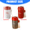 Intelligenter Rührbecher, 300 ml, Thermoanzeige,-Weiß 4