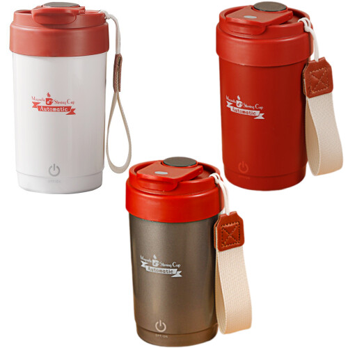 Intelligenter Rührbecher, 300 ml, Thermoanzeige,-Weiß 1