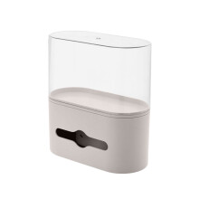 Stevige plastic tissuehouder en decoratieve opbergkoffer-Wit 1
