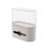 Stevige plastic tissuehouder en decoratieve opbergkoffer-Wit 1 1