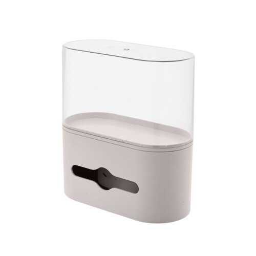 Stevige plastic tissuehouder en decoratieve opbergkoffer-Wit 1