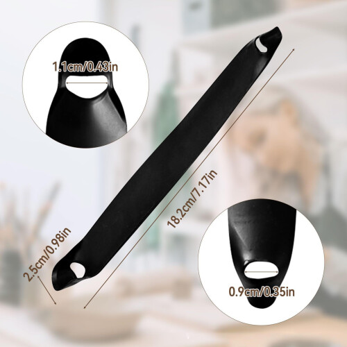 Multifunctional Ceramic Trimming Tool Ergonomic Grip-Black 2