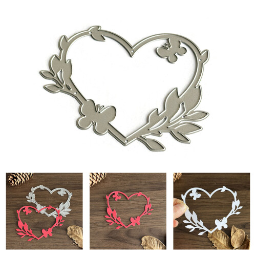 Hartkrans gestanst stencils voor scrapbooking decoratief 1