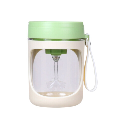 Coffee Cup Ergonomic PC Construction Fast Mixing For-Green