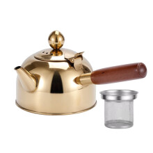 Kettle Teapot Stainless Kitchen Utensils Portable Reliable Companion