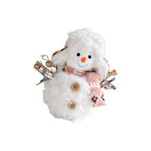 Décorations de bonhomme de neige de noël, ornements de table-S