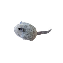 Automatic Electronic Mouse Cats Toy with Squeaky,Kitten-Grey