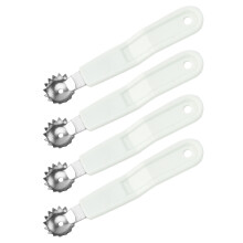 Compacts Strawberry Huller Tomato Stem Corer Tool With-White