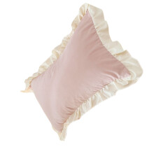 Couvre-lit plissé élégant, tissu Polyester-40 60 Un Rose clair