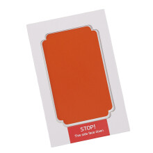 5x7Inch Inkless Print Large Ink Pad For Infant-orange color