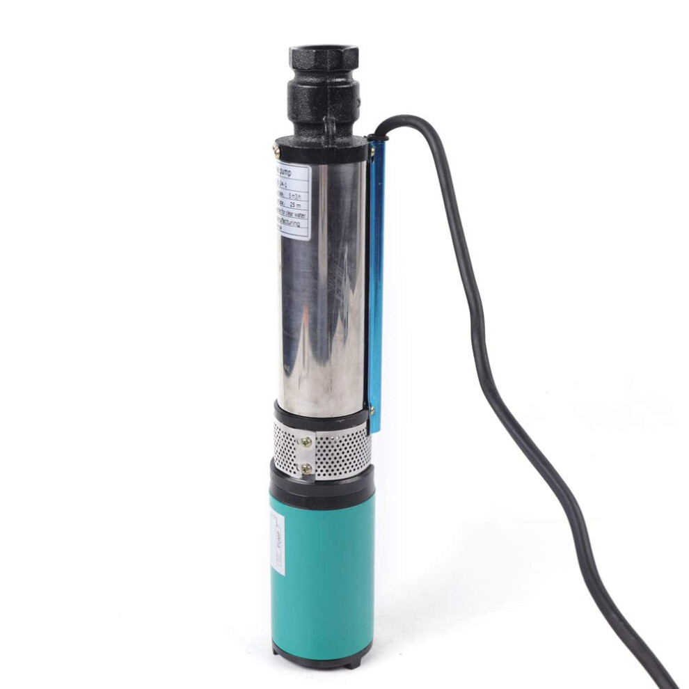 Solar Water Pump Dc 24V Deep Well Submersible Pump 320W Flow Solar Powered Efficiency 9347817925289