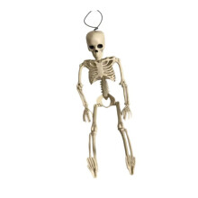 Levensgrote Halloween-decoratie Skelet Verstelbare gewrichten-S