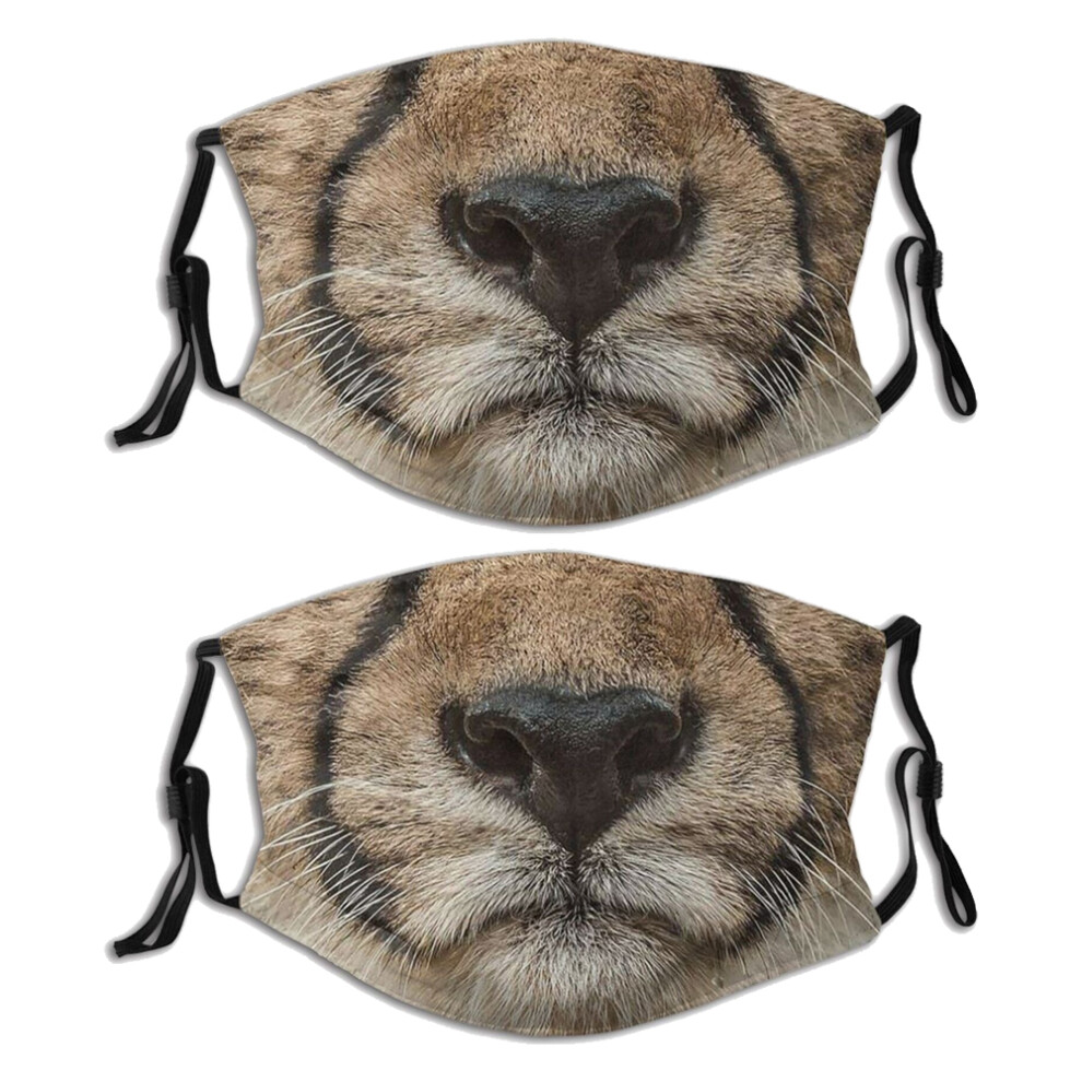 Windproof Face Cover with Ear Flap, Adjustable Velcro Fastener and Small Breathing Holes, Reusable Dustproof Mask for Cold Weather Protection, Comfort