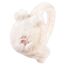 Winter Kids Ear Warmer, Soft and Comfortable Cute Design Windproof Warm Earmuffs for Toddlers, Foldable Portable Plush Earmuff for Skiing and Cold Wea