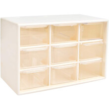Desktop Storage Box Clear Appearance Multi-Used, Plastic Mini Drawer Organizer Transparent Drawer For Office Home Room Jewelry Craft Cosmetics Collect