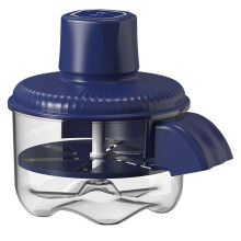 (blue) Grape Peeling Machine Rechargeable Smart Fruit Machine for Home Kitchen