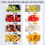 (blue) Grape Peeling Machine Rechargeable Smart Fruit Machine for Home Kitchen 4