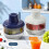 (White) Grape Peeling Machine Rechargeable Smart Fruit Machine for Home Kitchen 4