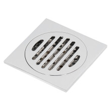 Scarico a Pavimento di Grande Diametro in Acciaio Inox con Design Ant odorile Ottimizzato