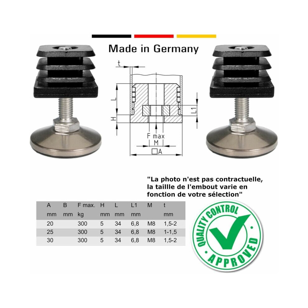 Versatile Furniture Stabilizer, Adjustable Leveling Feet Ensure Steady Furniture Table Glide On Any Surface 9128293494571