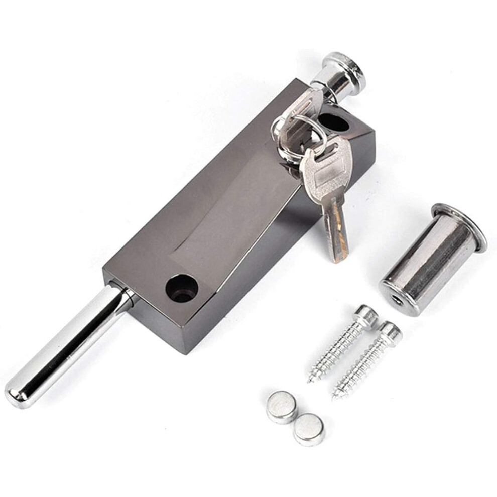 Anti-Theft Insert For Exterior Doors, Swivel Door Latch With Metal Lock Mechanism And Surface Mounted Design, Corrosion Resistant Door Safety Latches 9128293025867